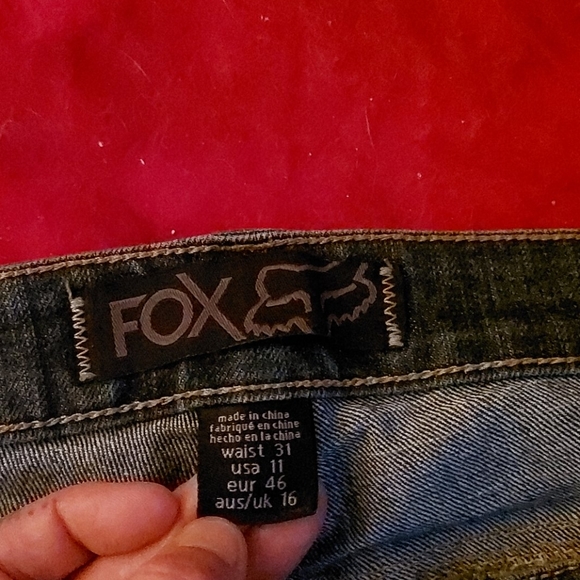 AUTHENTIC/ unisex FOX JEANS - Picture 3 of 4